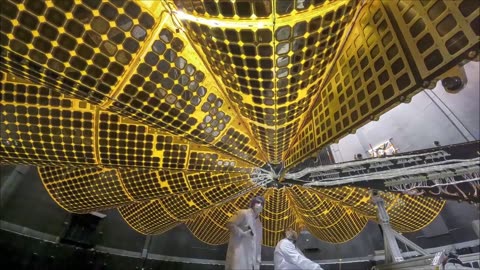 NASA’s Lucy Mission Extends its Solar Arrays