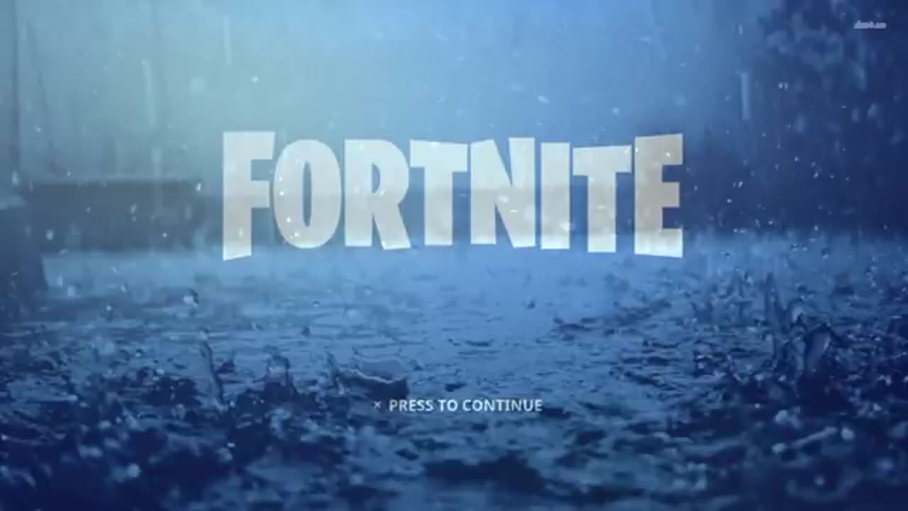 Fortnite Theme Song And Rainstorm Ambience