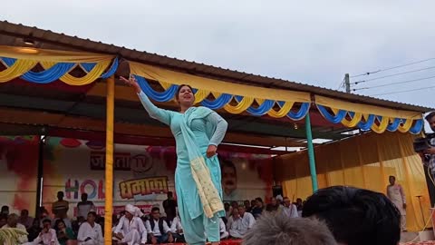 Bahu Rangeeli preeti lathwal Haryanavi song VPO Raichandwala me program