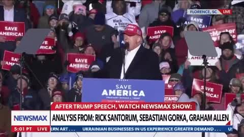 "We're Going to Take Back That Beautiful White House"- Trump Rallies in South Carolina