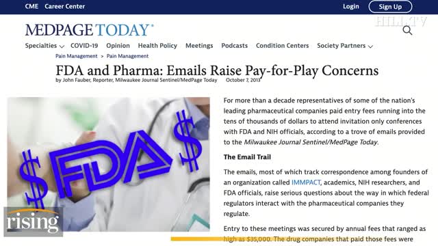 Kim Iversen - BIG PHARMA'S Ties to the FDA deep corruption trail