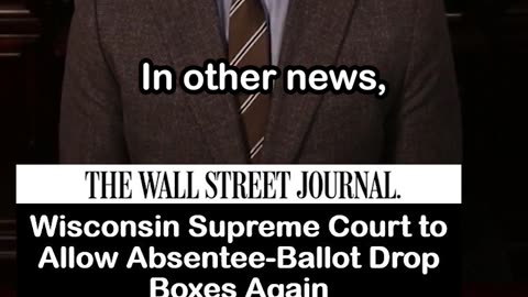 Wisconsin Supreme Court to Allow Absentee-Ballot Drop Boxes Again