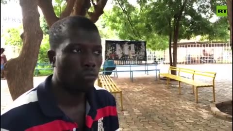 Mother Afrika Is Fed Up with Whites' Imperialism