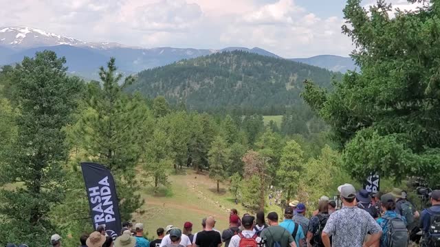 Disc golf match play 2022 first tee (James Conrad)