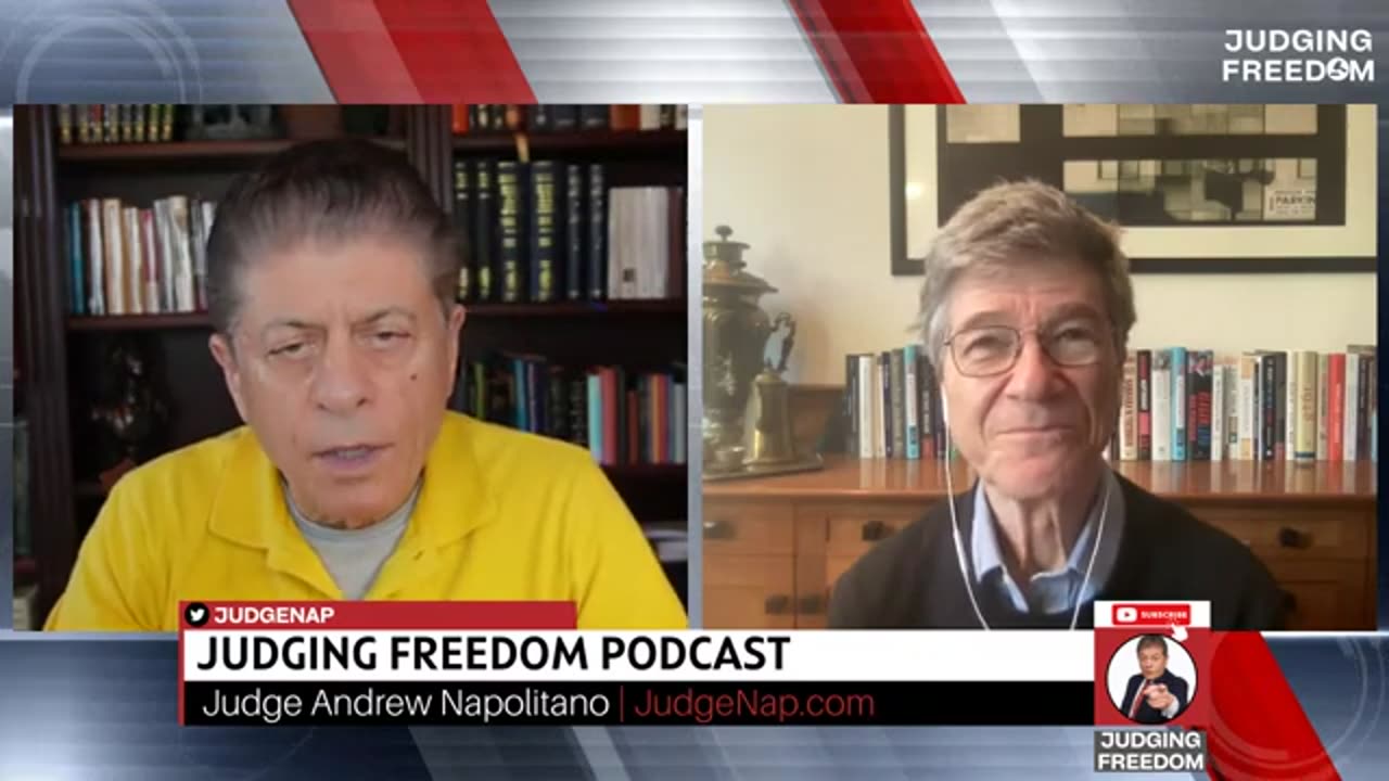 Judge Napolitano - Judging Freedom - Prof. Jeffrey Sachs: Why Biden & Co. want wars.