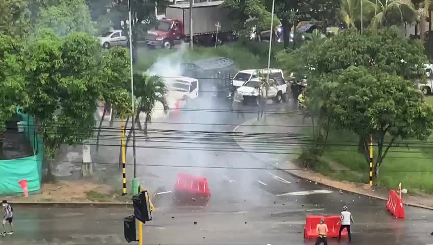 Disturbios en Piedecuesta