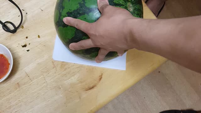 Super big watermelon