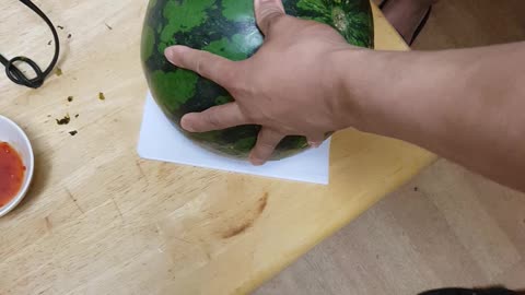 Super big watermelon