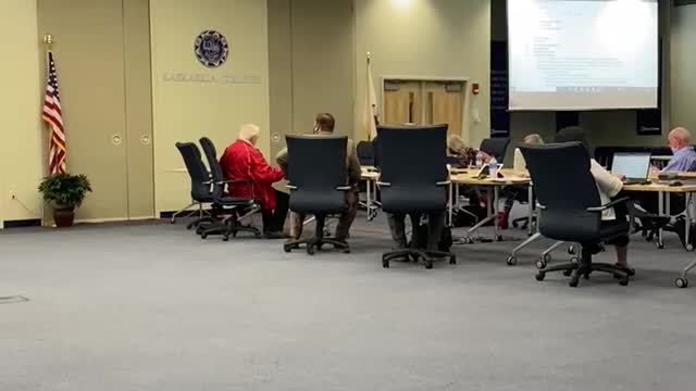 Kaskaskia College Board of Trustees Meeting Pledge of Allegiance