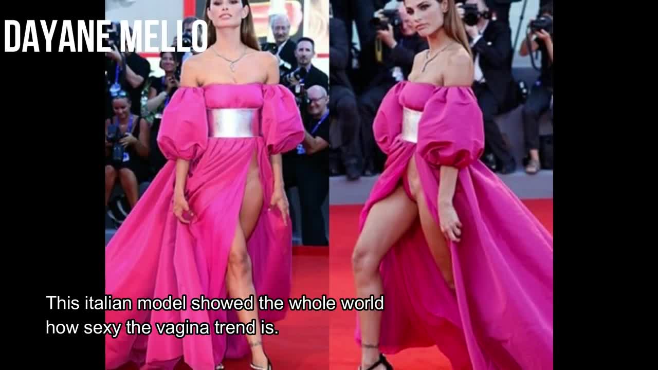 5 Celebrities who exposed their vagina on red carpet