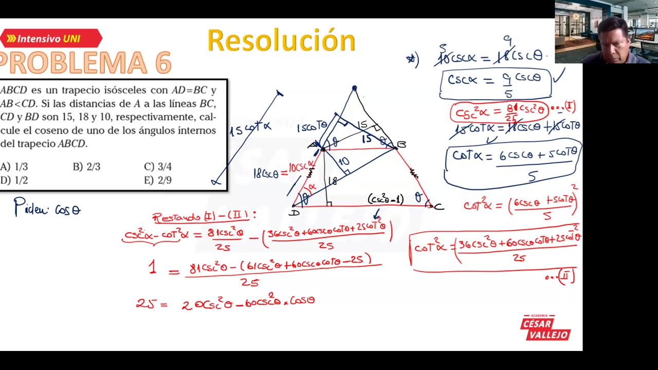 INTENSIVO VALLEJO 2023 | Semana 13 | Trigonometría S1 | Física