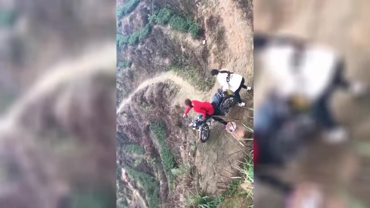 World dangerous motorcycle ride