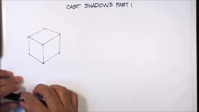 Basic sketching skills teaching shadow casting skills, don't miss it if you are interested 1