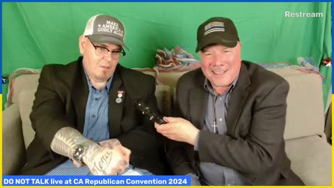 DO NOT TALK Live at CA Republican Convention 2024 with DERRICK GATES