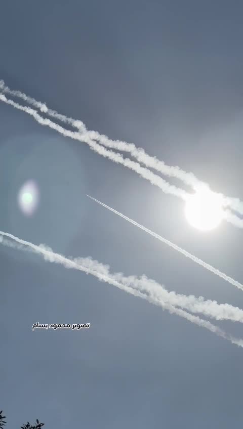 Hamas Rockets Oct 7th