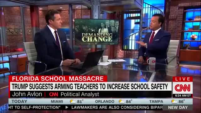 Jon Avlon Thinks It’s Too Expensive To Arm Teachers To Protect Students