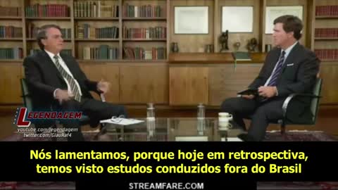 Bolsonaro entrevistado por Tucker Carlson -