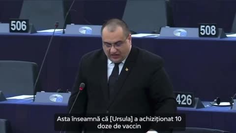 חבר בפרלמנט האירופי של האיחוד האירופי כריסטיאן הרומני קורא להתפטרות מיידית לנשיאה אורסולה פון דר ליין בגלל שחיתות והונאה