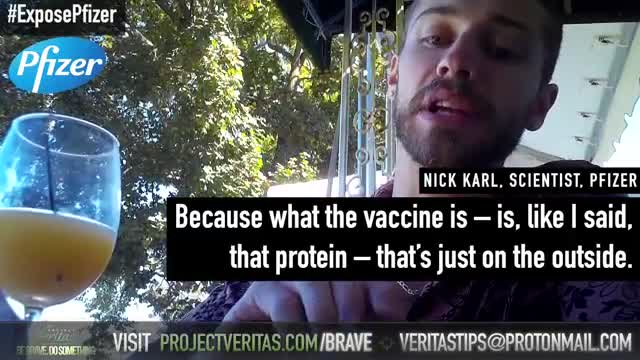 Project Veritas undercover video: Pfizer scientists admit natural immunity is better than vaccine
