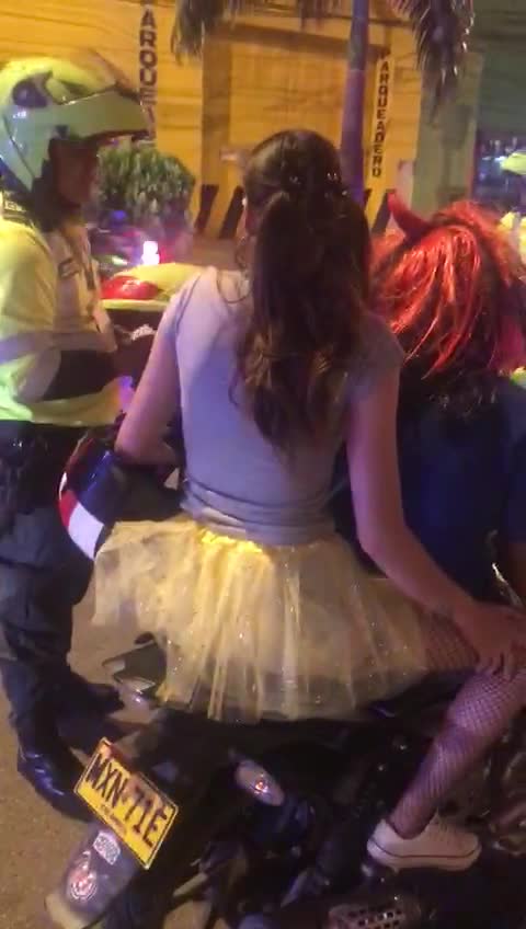 Caravana de motociclistas alteró tranquilidad en barrio de Bucaramanga 31/10/2018