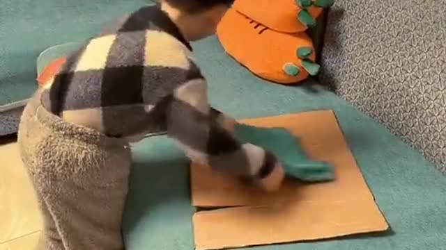 Teaching from young 😅😁