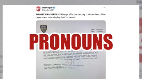 Fact Check: FAKE NYPD Memo Says Members Must Start Displaying Their Pronouns