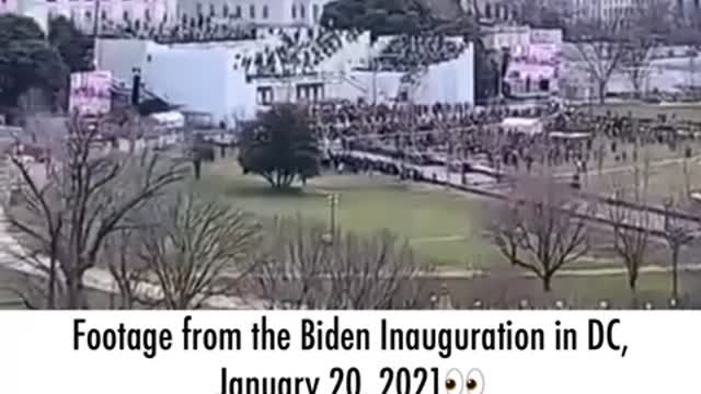 BIDEN’S FAKE INAUGURATION