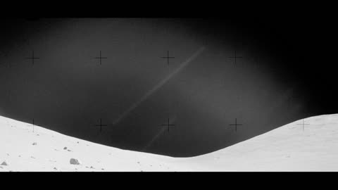 Moon Hoax -Apollo 17 -Ceiling Beams Seen in Nevada Fake Moon Bay