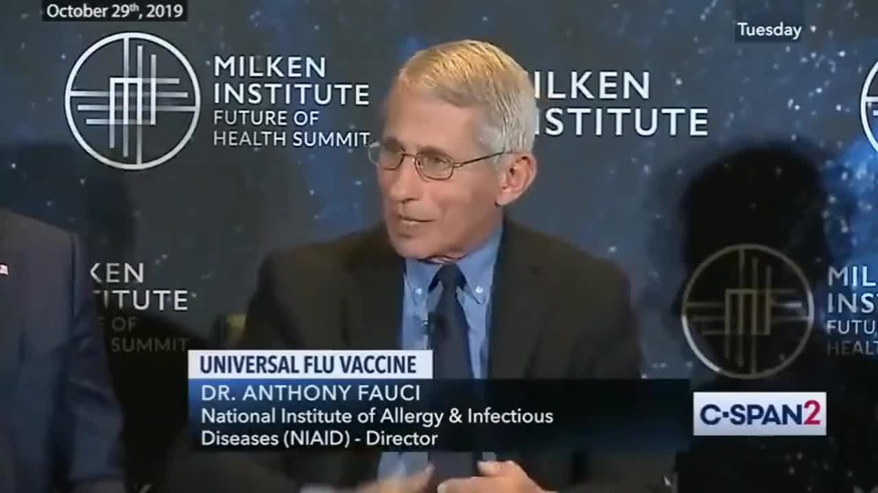 Dr. Fauci says " freedom needs to be ignored "if the population needs to be vaccinated