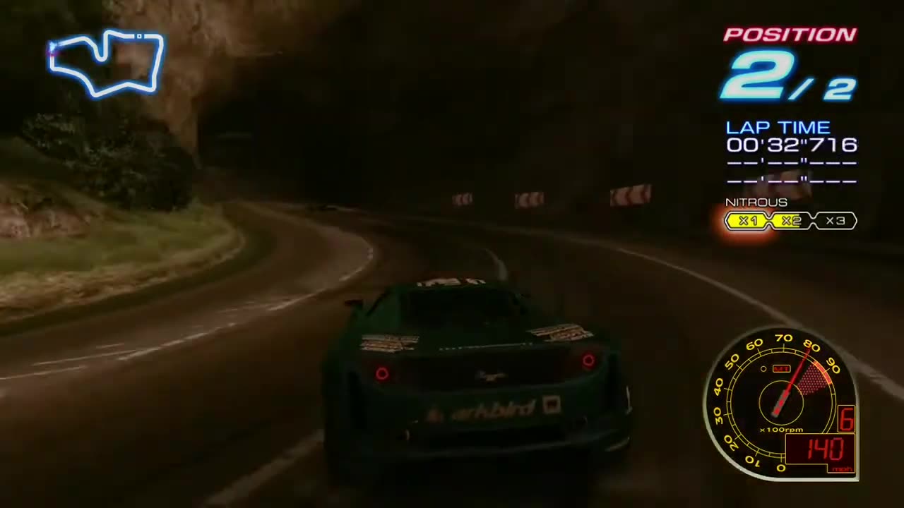 Ridge Racer 6 Duel Route #7 1st Try(Career Walkthrough)