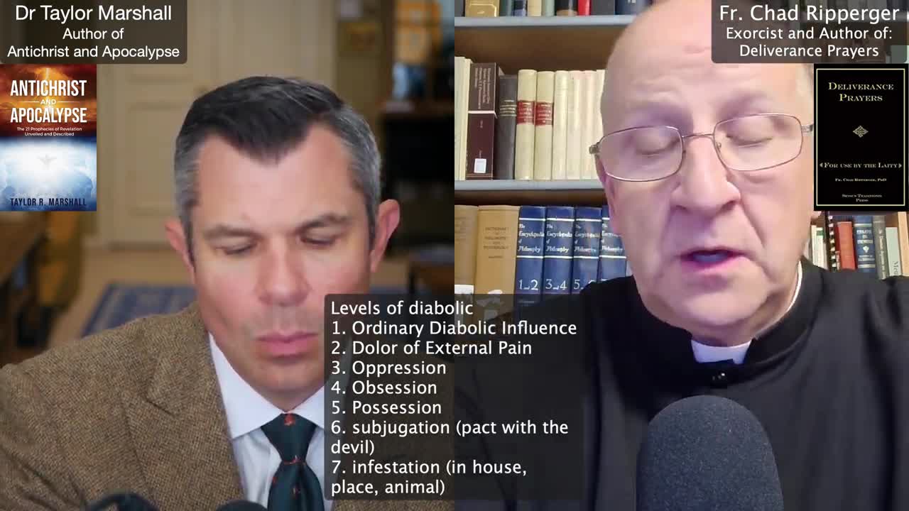 Levels of Diabolic Influence | Fr Chad Ripperger and Dr Taylor Marshall