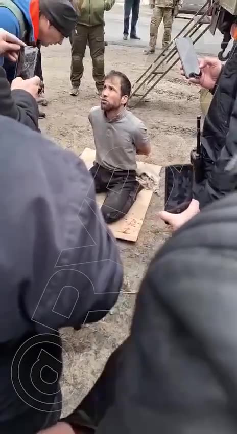 The interrogation of detainees in Bryansk, suspected of committing a terrorist attack in Crocus Hall
