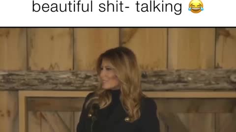 Melania trump talks about joe biden 😱