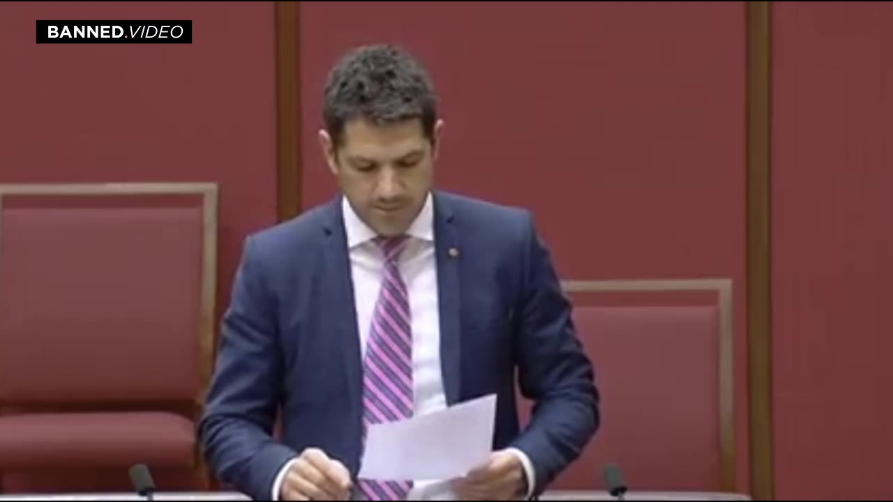 Australian Senator Drops Klaus Schwab / WEF Truth Bombs In Parliament