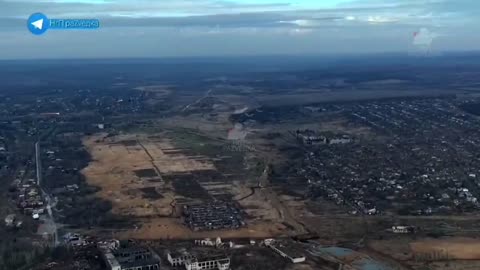 Su-25 in the Sky Near Bakhmut