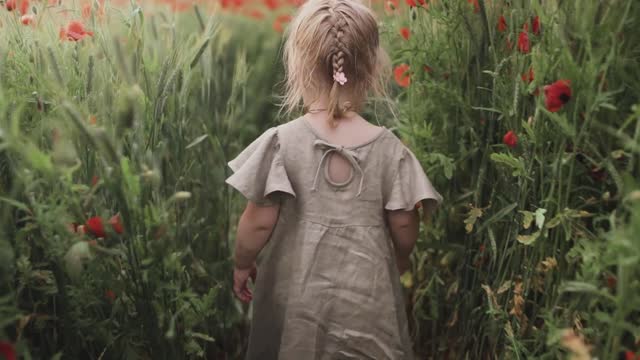 girl in the garden