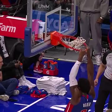 Detroit Pistons - on both ends of the court