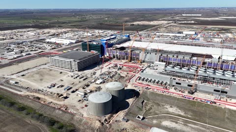 Samsung factory in Taylor Texas [real-time/single flight/raw 360+ view] #SamsungTaylor (part 6)