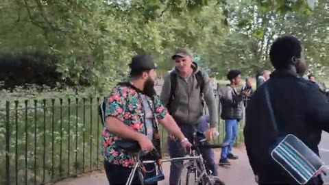 speakers corner #bigt got banged up #fight #london #police