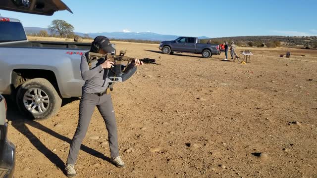 Redding 11/26/20 - Dee with AR15 vid2