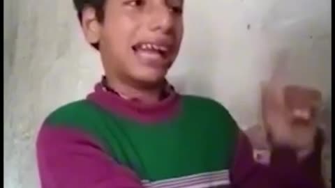 Funny kid when he get shot