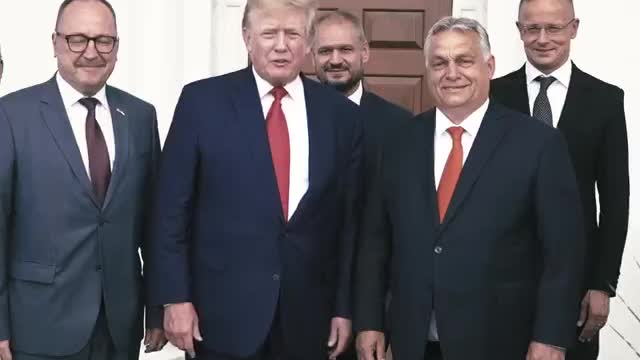 Hungarian Prime Minister Viktor Orban and his team came to Trump