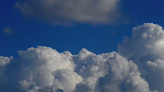 Clouds in a beautiful blue sky