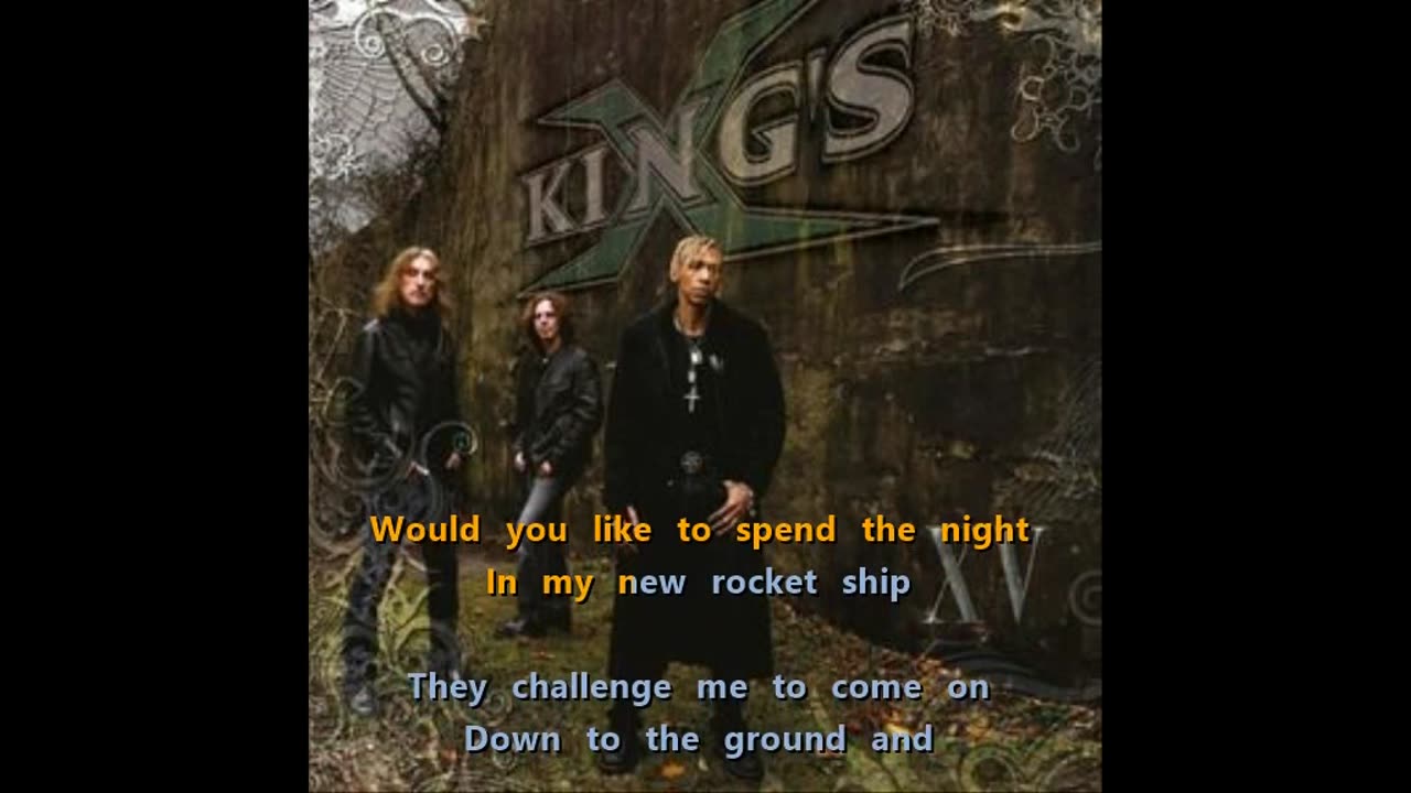 King's X - Rocket Ship [messy karaoke]