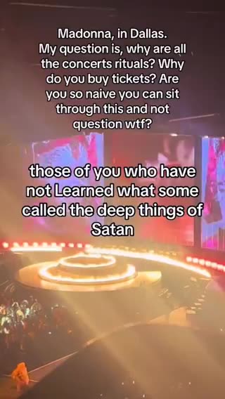 Madonna LITERALLY Summons SATAN at her CONCERT