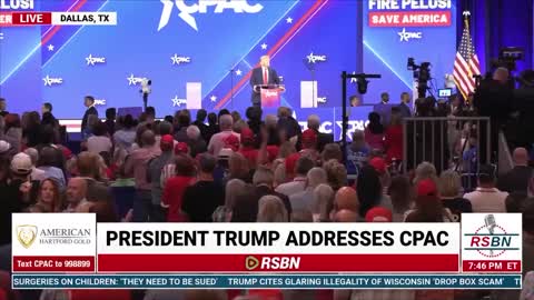 Trump : "We must stop the invasion at our southern border."