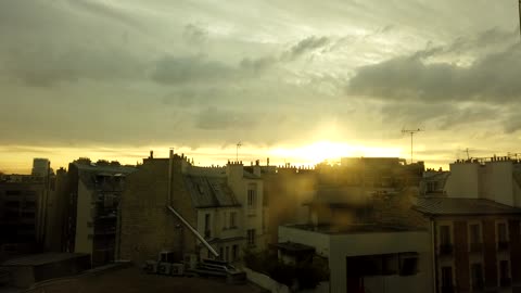 Time Lapse - DJI osmo pocket - Paris Sky
