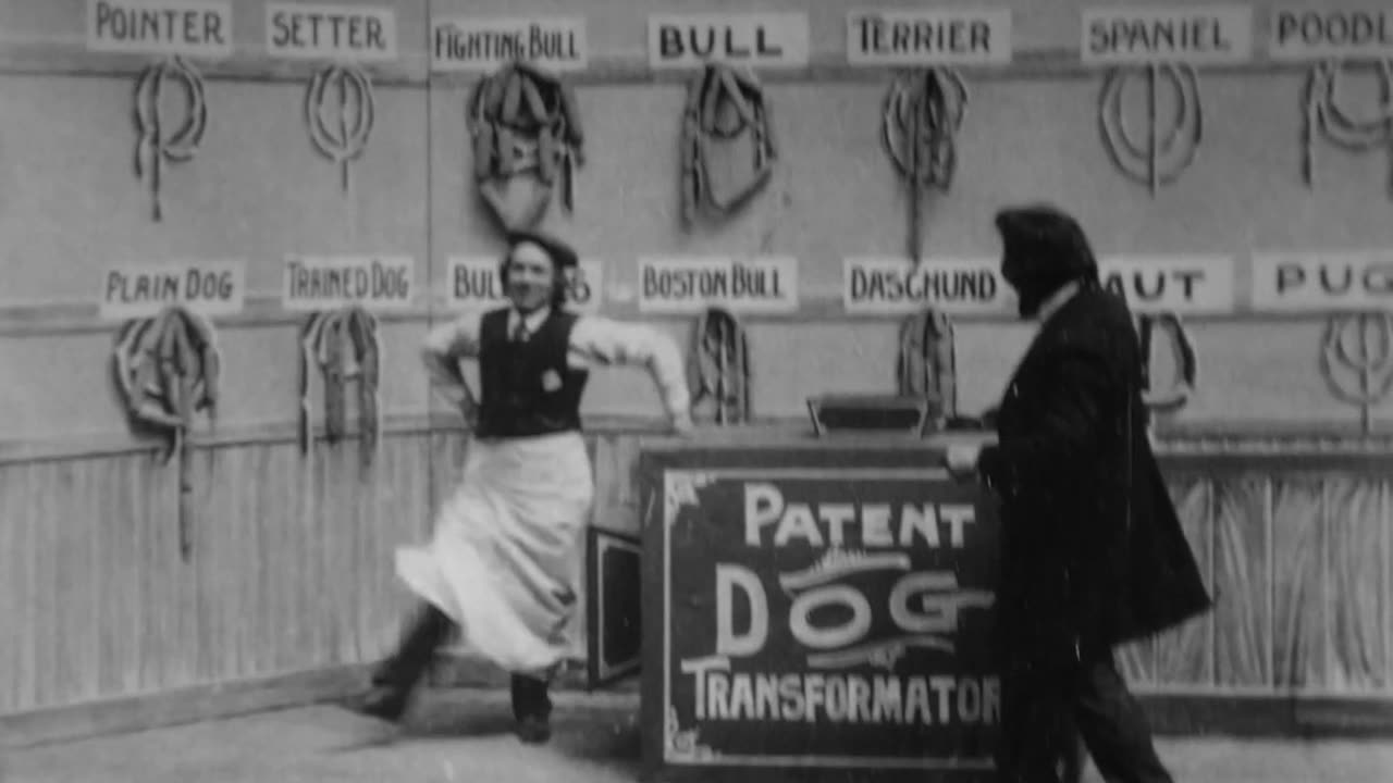 The Dog Factory (1904 Original Black & White Film)