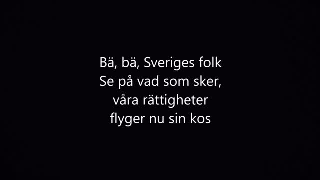 Bä, Bä, Sveriges folk