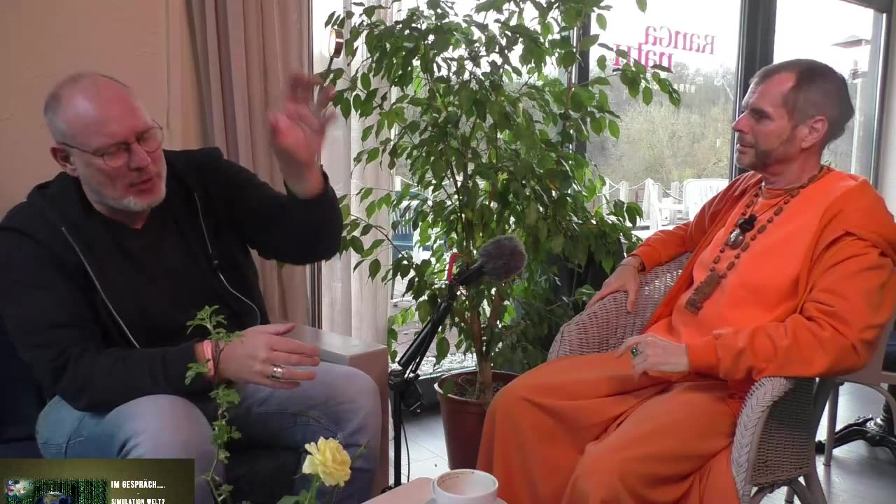 Im Gespräch - Simulation Welt - Alles Maya - Swami Madhavananda, Frank